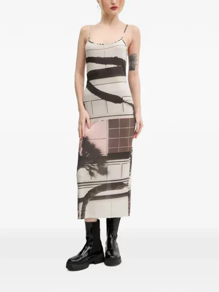 Rochie midi Desigual cu imagine