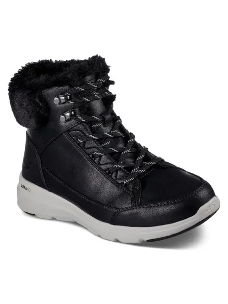 Skechers Botine Glacial Ultra Cozyly negru