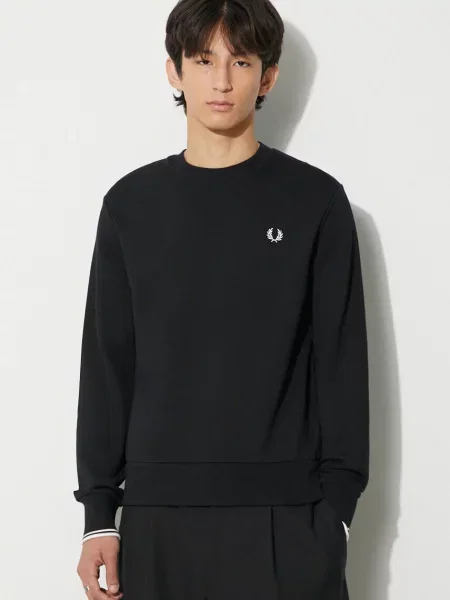 Fred Perry hanorac de barbati neted negru