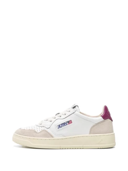 Sneakerși Autry din piele alb