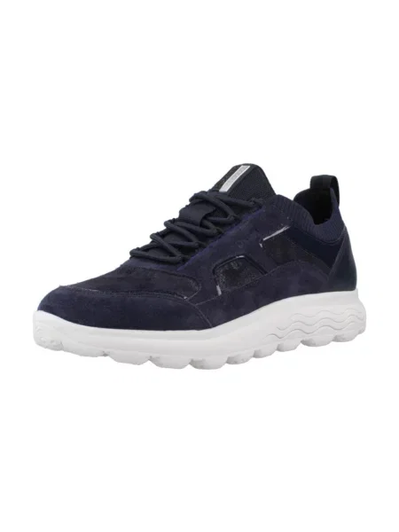 Sneakersy Geox skórzane niebieskie