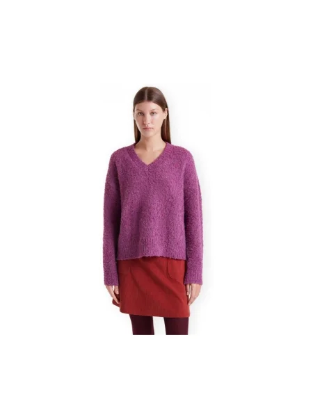 Pulover Compania Fantastica tricotate violet