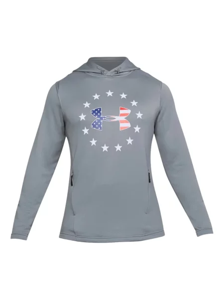 Hanorac cu glugă Under Armour gri