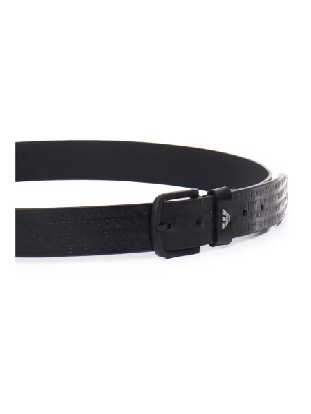Pasek Emporio Armani czarny