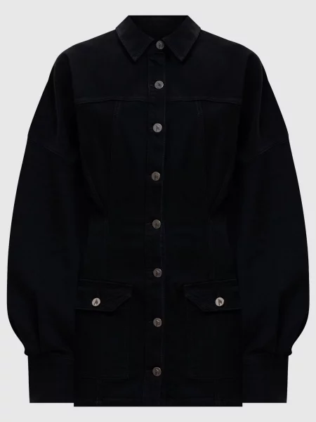 Джинсовое платье The Attico черное