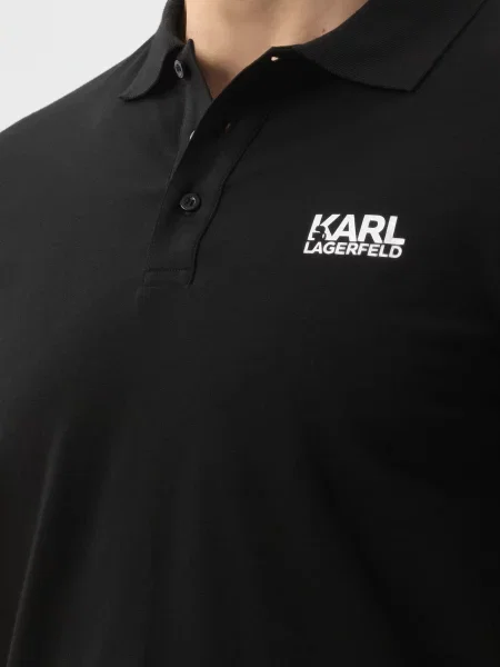 Поло Karl Lagerfeld чорне