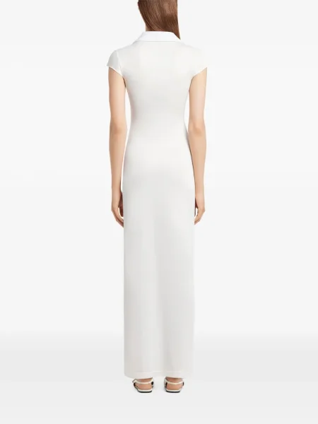 Костюм макси рокля Courreges бяло