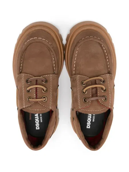 Dětské bačkory Dsquared2 hnědé