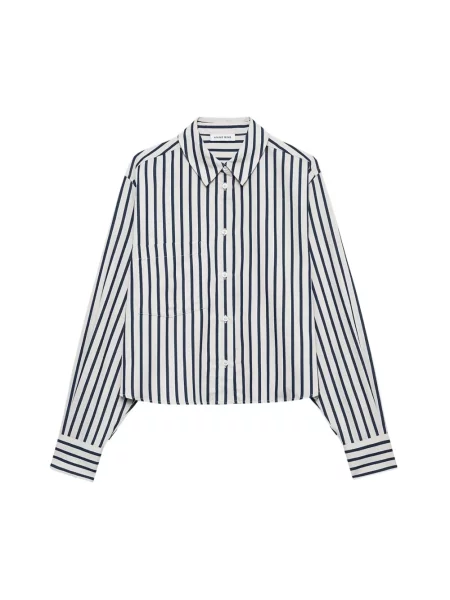 Koszula Anine Bing o krotszym kroju czarna