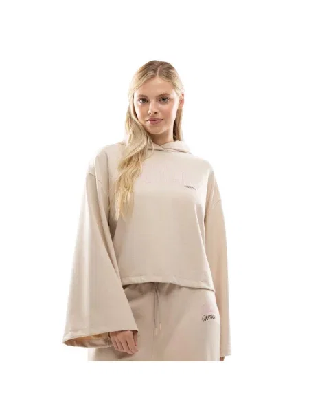 Bluza z kapturem Lifestyle Siroko IBZ Tanit Ivory biała