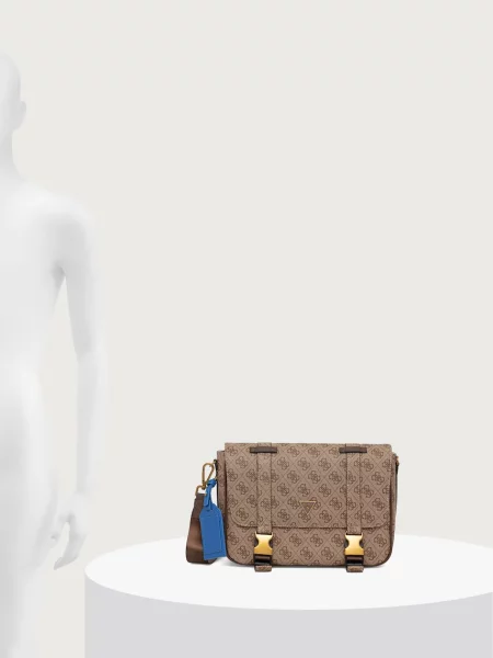 Кожаная сумка Guess