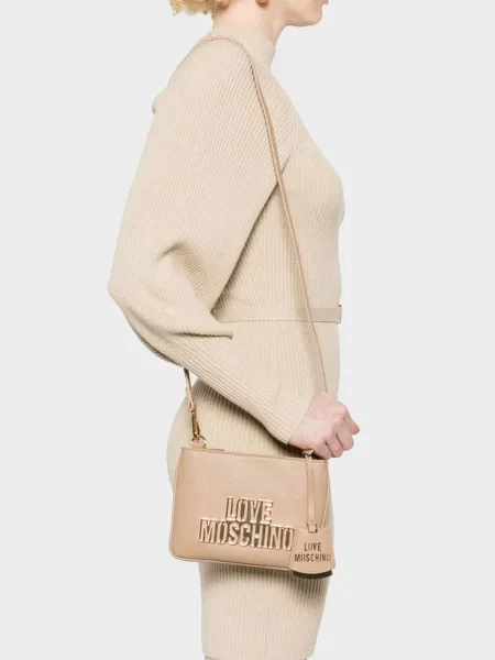 Сумка Love Moschino бежева