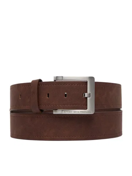 Pásek Beverly Hills Polo Club hnědá