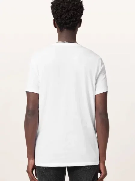 AllSaints basic tričko bílé