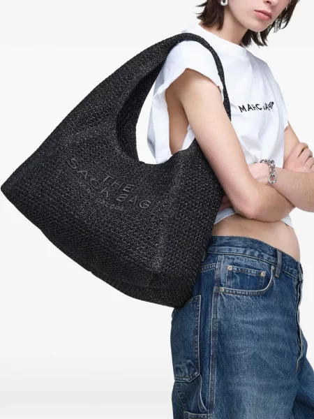 Geantă shopper Marc Jacobs negru