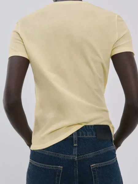 Футболка MANGO жовтий