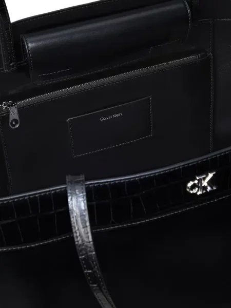 Geantă shopper Calvin Klein negru