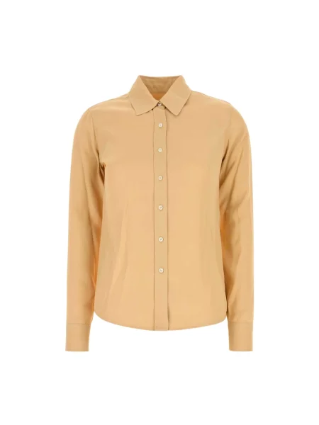 Koszula Jil Sander beżowa