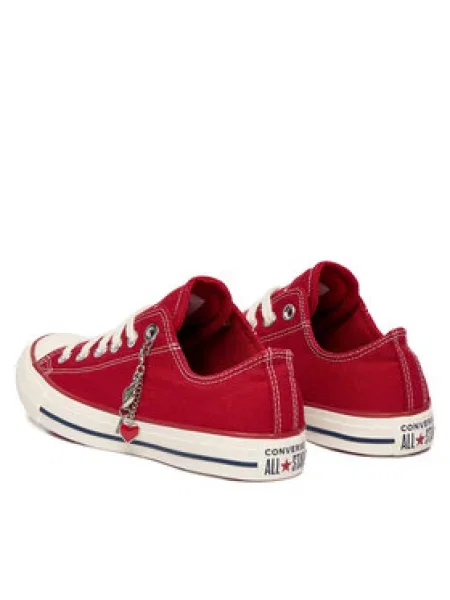 CONVERSE Tenisky CTAS OX tmavě / bílá červená