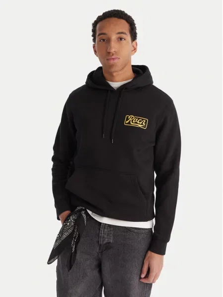 RVCA Majica dugih rukava Frame Up crna