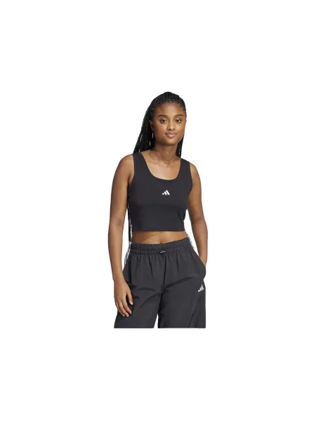 Top Adidas cu autograf negru