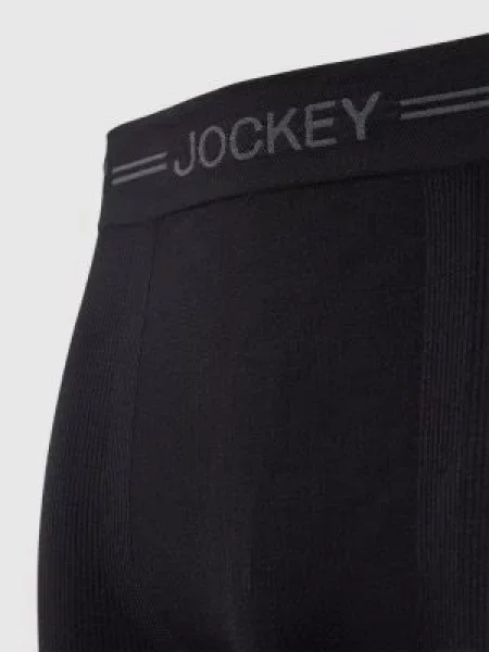Obcisłe bokserki z pasem z logo w zestawie 3 szt. model ‘EVERYDAY SEAMLESS’ Jockey czarne