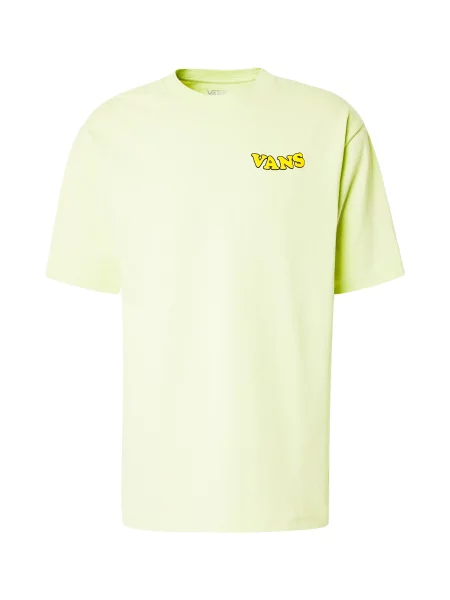 VANS Tričko Skull La Shaka světlemodrá / citronově žlutá / černá bílá