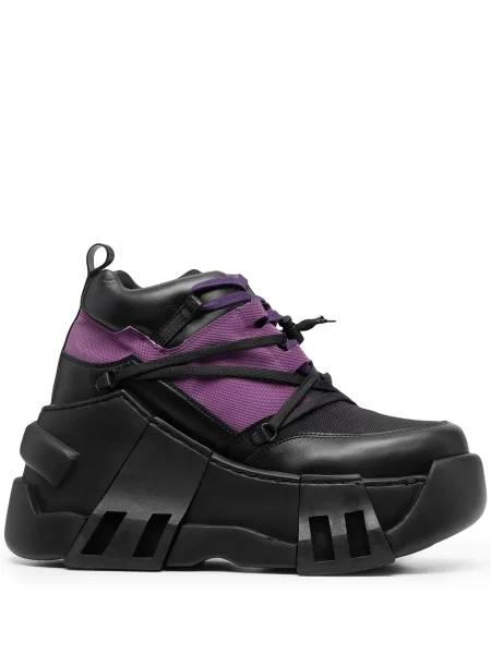 Sneakerși Swear cu platformă negru