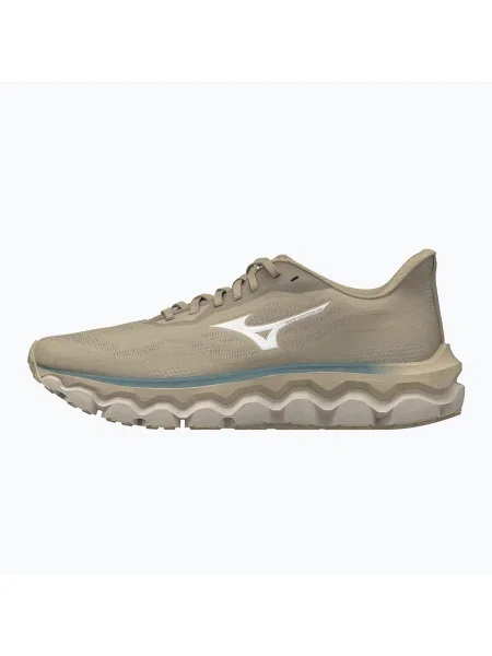 Мъжки обувки за бягане Mizuno Wave Horizon 9 pale khaki/white/curds&whey бяло