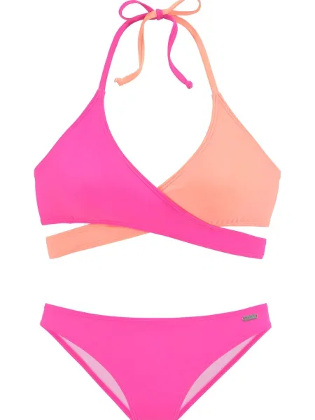 BENCH Bikini breskev roza