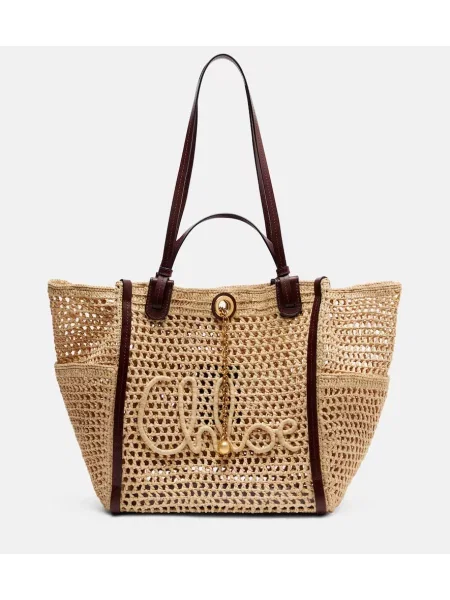 Shopper táska Chloe bézs