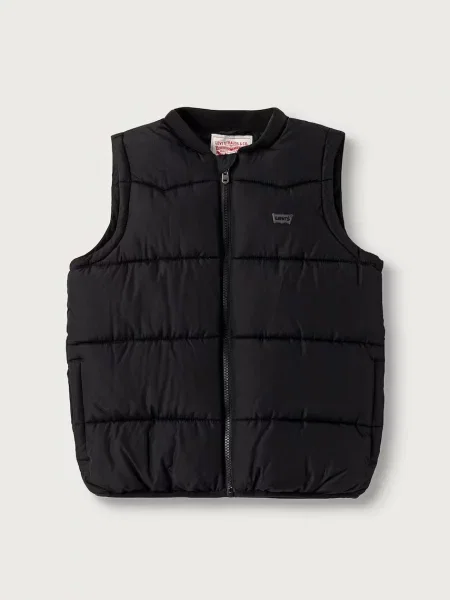 Levi's vestă pentru copii BATWING EMB PUFFER VEST negru