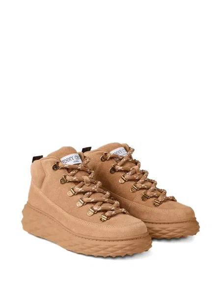 Sneakerși Jimmy Choo din piele de căprioară
