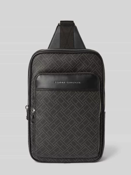 Tommy Hilfiger plecak z imitacji skóry czarny