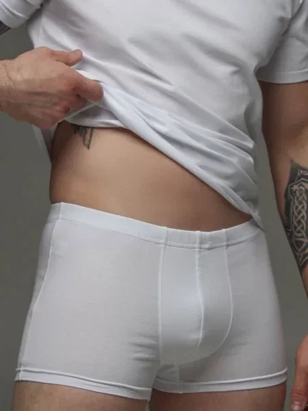 Трусы боксеры білі