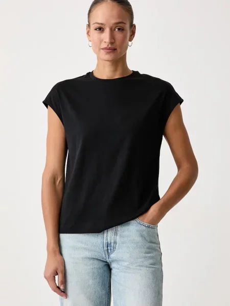 United Colors of Benetton T-shirt γυναικείο με μαύρο