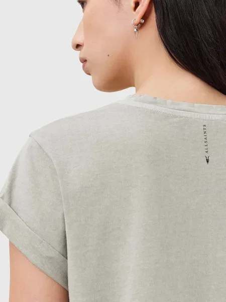 Футболка Allsaints зеленая
