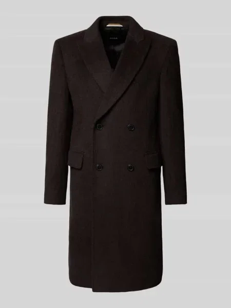 Boss Płaszcz Z Alpaki Hyde braun