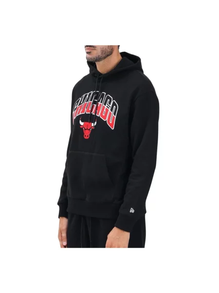 Bluza z kapturem New Era z kapturem czarna