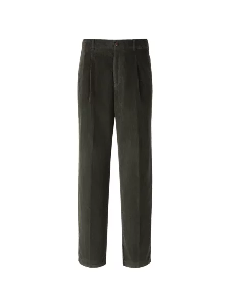 Pantaloni Marco Pescarolo de catifea cord verde
