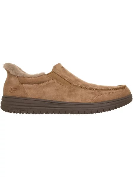 Félcipo Skechers barna