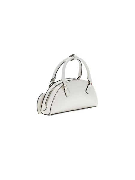 Guess torebka crossbody z imitacji skóry ISOBEL beżowa