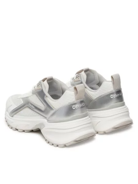 Laisvalaikio batai Calvin Klein Hike Run Ckstripe Mesh Met balta