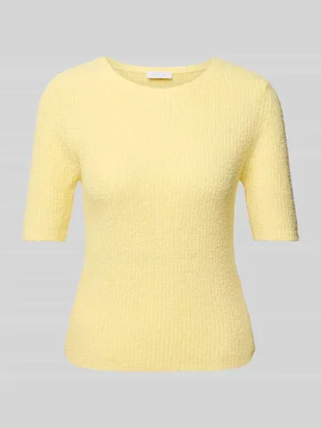 Sweter z dzianiny z rękawem o dł. Rich & Royal