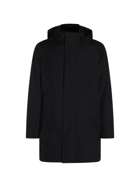 Geacă parka Herno cu glugă negru