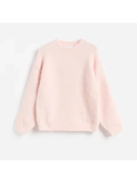 Reserved Gyapjúkeverék pulóver pasztellpink