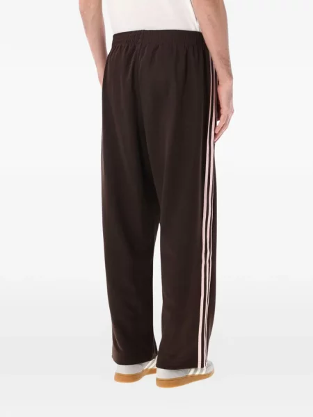 Pantaloni Adidas alergare maro