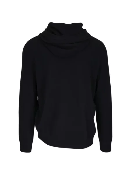 Hanorac cu glugă Rlx Ralph Lauren din cașmir negru