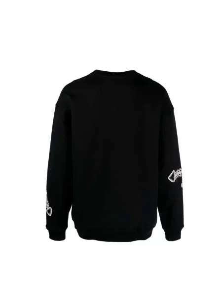 Bluza Moschino z nadrukiem czarna