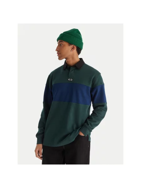 DC Shoes Поло Second Half Regular Fit зелений